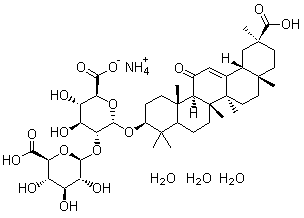CAS # 911217-00-0, Glycyrrhizic acid ammonium salt trihydrate