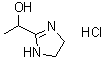 CAS # 91144-41-1, 4,5-Dihydro-alpha-methyl-1H-imidazole-2-methanol hydrochloride (1:1)
