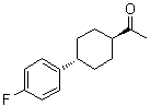 CAS 登录号：91161-89-6, 反式-1-[4-(4-氟苯基)环己基]乙酮