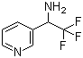 structure of CAS# 912761-24-1, 2,2,2-Trifluoro-1-(pyridin-3-yl)ethanamine