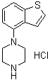 structure of CAS# 913614-18-3, 1-Benzo[b]thien-4-ylpiperazine monohydrochloride