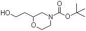structure of CAS# 913642-78-1, 2-(2-羟乙基)-4-吗啉羧酸叔丁酯