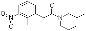 CAS # 91374-22-0, 2-Methyl-3-nitro-N,N-dipropylphenylacetamide, 2-Methyl-3-nitro-N,N-dipropylbenzeneacetamide