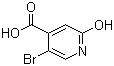structure of CAS# 913836-16-5, 5-溴-2-羟基异烟酸