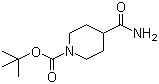 structure of CAS# 91419-48-6, N-Boc-哌啶-4-甲酰胺