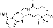 structure of CAS# 91421-43-1, 9-氨基喜树碱