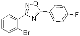 CAS # 914242-45-8, 3-(2-Bromophenyl)-5-(4-fluorophenyl)-1,2,4-oxadiazole