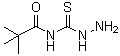 structure of CAS# 914347-05-0, N-(肼基硫代甲酰基)-2,2-二甲基丙酰胺