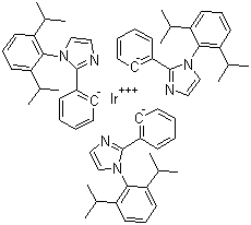 CAS # 914394-25-5, Tris[1-(2,6-diisopropylphenyl)-2-phenyl-1H-imidazole]iridium(III)