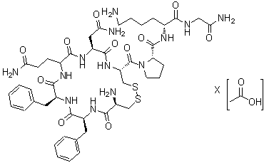 CAS # 914453-97-7, Felypressin acetate, 2-L-Phenylalanine-8-L-lysine-vasopressin acetate (salt)