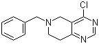 structure of CAS# 914612-23-0, 6-苄基-4-氯-5,6,7,8-四氢吡啶并[4,3-d]嘧啶