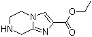 structure of CAS# 91476-82-3, 5,6,7,8-四氢咪唑并[1,2-a]吡嗪-2-羧酸乙酯