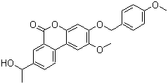 structure of CAS# 914913-88-5, Palomid 529