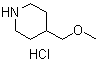 structure of CAS# 916317-00-5, 4-甲氧甲基哌啶盐酸盐