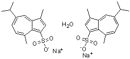 CAS # 916445-22-2, 3,8-Dimethyl-5-(1-methylethyl)-1-azulenesulfonic acid sodium salt hydrate (2:2:1)