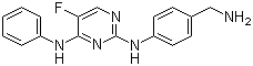 CAS # 916603-07-1, CZC 00008004, N2-[4-(Aminomethyl)phenyl]-5-fluoro-N4-phenyl-2,4-pyrimidinediamine