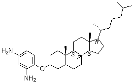 CAS # 916745-48-7, 4-(Cholestan-3-yloxy)-1,3-benzenediamine