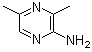 structure of CAS# 91678-81-8, 3,5-二甲基-2-吡嗪胺