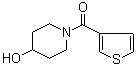 structure of CAS# 916791-28-1, (4-羟基-1-哌啶基)-3-噻吩基甲酮