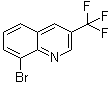 CAS # 917251-86-6, 8-Bromo-3-(trifluoromethyl)quinoline