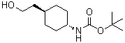structure of CAS# 917342-29-1, [反式-4-(2-羟基乙基)环己基]氨基甲酸叔丁酯