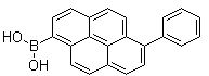 structure of CAS# 917380-58-6, 6-苯基芘-1-硼酸