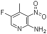 CAS # 917918-86-6, 5-Fluoro-4-methyl-3-nitro-2-pyridinamine
