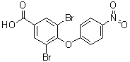 CAS 登录号：918945-88-7, 3,5-二溴-4-(4-硝基苯氧基)苯甲酸