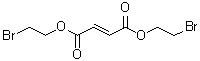 CAS # 91929-22-5, Fumaric acid, bis(2-bromoethyl) ester, NSC 58654