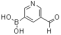 structure of CAS# 919347-69-6, (5-甲酰基吡啶-3-基)硼酸