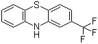 2-三氟甲基吩噻嗪分子结构 (CAS 92-30-8)