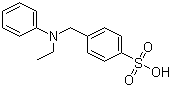 CAS 登录号：92-60-4, 4-((乙基苯胺)甲基)苯磺酸, N-乙基-N-(4'-磺酸基)苄基苯胺