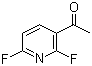 structure of CAS# 920036-27-7, 1-(2,6-二氟-3-吡啶基)乙酮