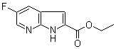 structure of CAS# 920978-95-6, Ethyl 5-fluoro-1H-pyrrolo[2,3-b]pyridine-2-carboxylate
