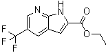 structure of CAS# 920978-97-8, 5-三氟甲基-1H-吡咯并[2,3-b]吡啶-2-羧酸乙酯