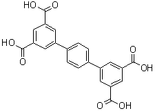 structure of CAS# 921619-89-8, [1,1':4',1''-三联苯]-3,3'',5,5''-四羧酸