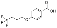 CAS # 921623-31-6, 4-(4,4,4-Trifluorobutoxy)benzoic acid
