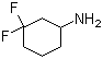 structure of CAS# 921753-34-6, 3,3-二氟环己胺