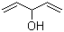 1,4-Pentadien-3-ol molecular structure (CAS 922-65-6)
