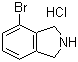 structure of CAS# 923590-95-8, 4-溴异吲哚啉盐酸盐