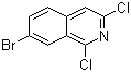 CAS # 924271-40-9, 7-Bromo-1,3-dichloroisoquinoline