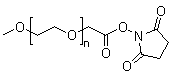 CAS # 92451-01-9, O-[(N-Succinimidyloxycarbonyl)methyl]-O'-methylpolyethylene glycol, O-[(N-Succinimidyloxycarbonyl)methyl]-O'-methylpolyethylene glycol, Sunbright ME 020AS, Sunbright ME 050AS