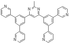 CAS # 925425-96-3, 4,6-Bis(3,5-di-3-pyridylphenyl)-2-methylpyrimidine, B3PyMPM