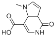 structure of CAS# 925917-49-3, 1-甲基-4-氧代-4,5-二氢-1h-吡咯并[3,2-c]吡啶-7-羧酸