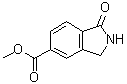 structure of CAS# 926307-72-4, 1-氧代-2,3-二氢-1H-异吲哚-5-羧酸甲酯