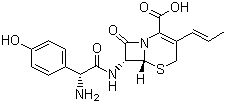 structure of CAS# 92665-29-7, 头孢丙烯