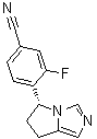 CAS # 928134-65-0, LCI 699, 4-[(5R)-6,7-Dihydro-5H-pyrrolo[1,2-c]imidazol-5-yl]-3-fluorobenzonitrile, 4-(R)-(6,7-Dihydro-5H-pyrrolo[1,2-c]imidazol-5-yl)-3-fluorobenzonitrile, Osilodrostat, LCI 699NX