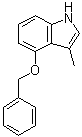CAS # 92962-49-7, 3-Methyl-4-(phenylmethoxy)-1H-indole