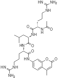 CAS # 929903-87-7, N2-Acetyl-L-arginyl-L-leucyl-N-(4-methyl-2-oxo-2H-1-benzopyran-7-yl)-L-argininamide