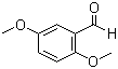 2,5-Dimethoxybenzaldehyde molecular structure (CAS 93-02-7)